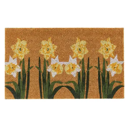 My Mat Printed Coir Daffodil 45x75