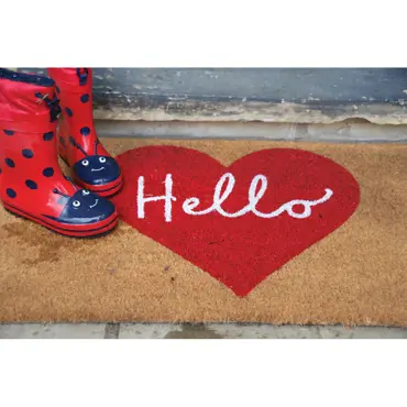 My Mat Printed Coir Hello Heart 45x75 - image 2