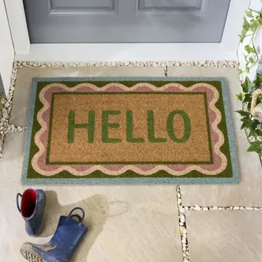 My Mat Printed Coir Hello Scallop 45x75 - image 5