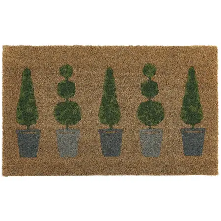 My Mat Printed Coir Topiary 45x75 - image 1