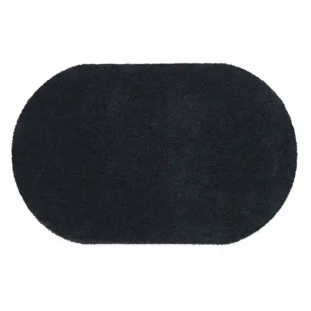 My Mat Soft Bathroom Charcoal 50x80 Oval - image 1