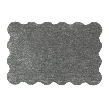 My Mat Soft Bathroom Ghost Grey 50x80 Scallop