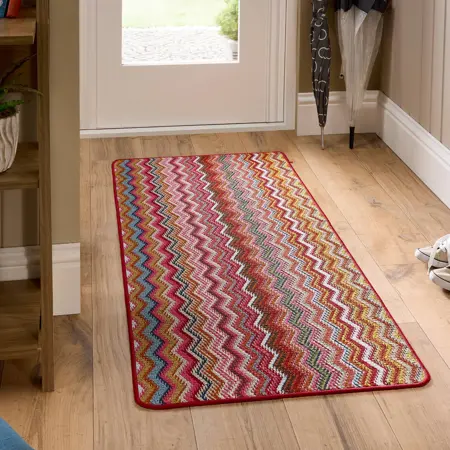 My Stain Resistant Candy Multi Bright Zig Zag 67x150 - image 4