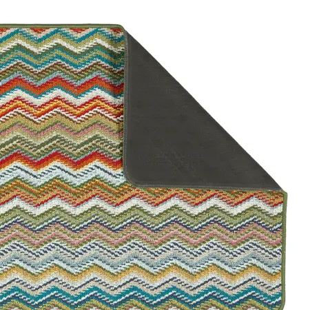 My Stain Resistant Candy Multi Green Zig Zag 67x100 - image 2