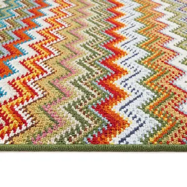 My Stain Resistant Candy Multi Green Zig Zag 67x100 - image 3