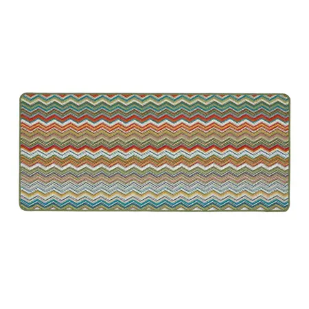 My Stain Resistant Candy Multi Green Zig Zag 67x150 - image 1
