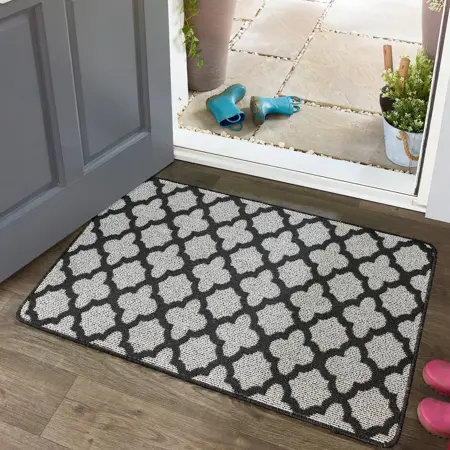 My Stain Resistant Moroccan Tile Charcoal 67x150 - image 2
