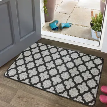 My Stain Resistant Moroccan Tile Charcoal 67x150 - image 2