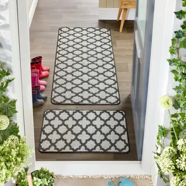 My Stain Resistant Moroccan Tile Charcoal 67x150 - image 5