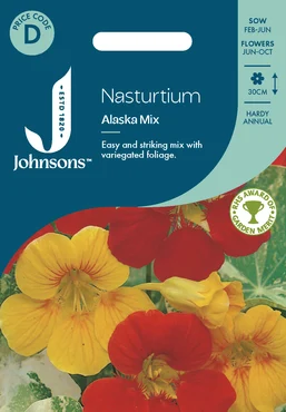 Nasturtium Alaska Mix