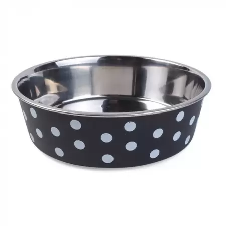 Navy Polka Bowl 17 Cm