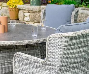 Nevada 4 Seater Round Dining Set - image 3