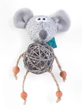 Nip-It Catnip Bell Mouse