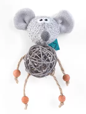 Nip-It Catnip Bell Mouse