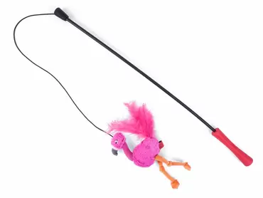 Nip-It Floating Flamingo Tickle Stick 