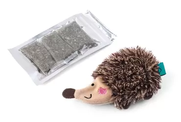 Nip-It Refillable Catnip Hoglet - Sachet Included