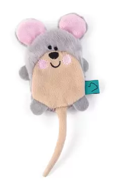 Nip-It Refillable Catnip Mouse - Sachet Included