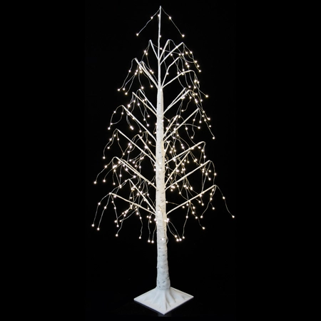 Noel Birch Tree 276 Warm White LED Ip44 150cm - image 2