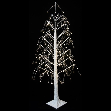 Noel Birch Tree 276 Warm White LED Ip44 150cm - image 2
