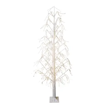Noel Birch Tree 546 Warm White Led 210cm