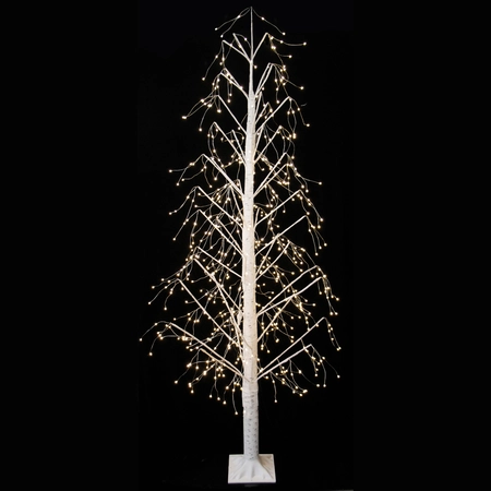 Noel Birch Tree 546 Warm White Led 210cm - image 2