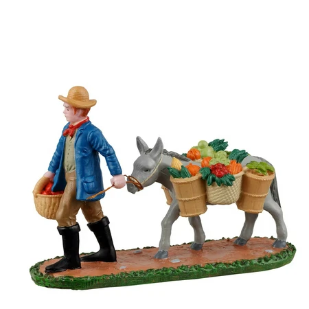 Off To Market Figurine