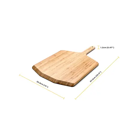 Ooni 14" Bamboo Pizza Peel & Serving Board - image 5