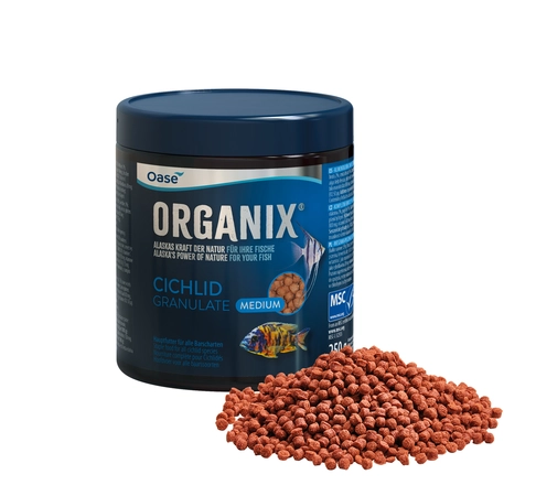 Organix Cichlid Granulate (M) 250g / 550ml