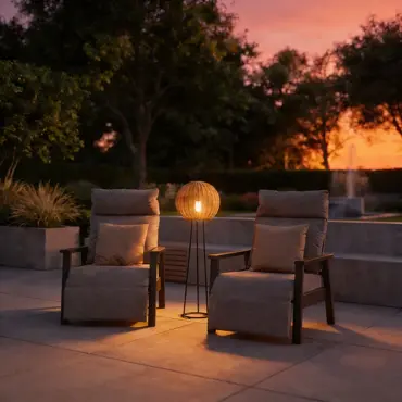 Orta Sesame Rattan Floor Lamp - image 1