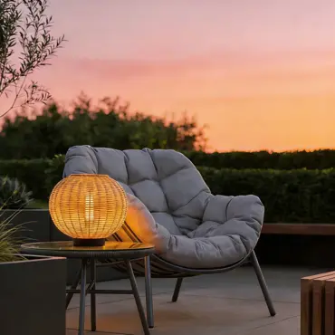 Orta Sesame Rattan Table Lamp - image 1