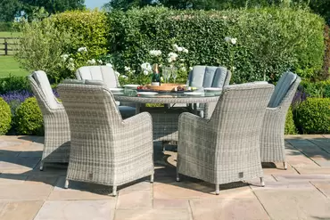 Oxford 6 Seat Round Set with Firepit - image 6
