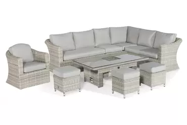 Oxford Deluxe Corner Set with Rising Table and Armchair - image 1