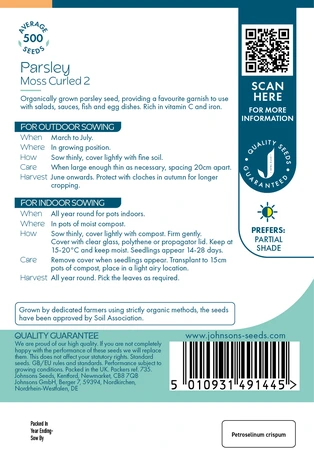 Parsley Moss Curled 2 Org - image 2