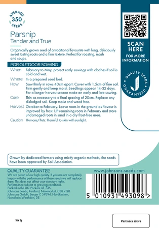 Parsnip Tender & True Org - image 2