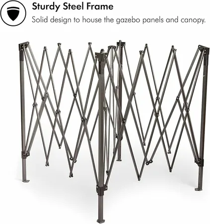 Party Tent Foldable 3x3m - image 3