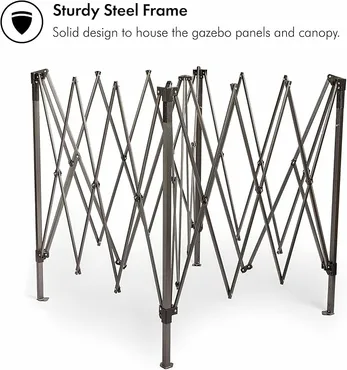Party Tent Foldable 3x3m - image 3
