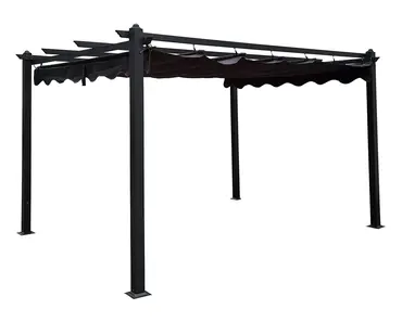 Pavillion Pergola 3m x 3m (Grey) - image 2