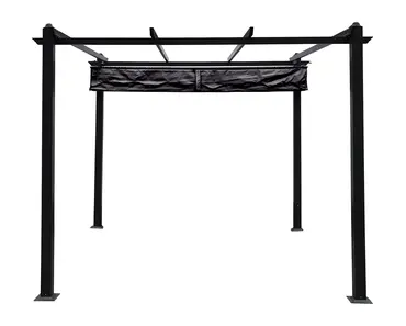 Pavillion Pergola 3m x 3m (Grey)