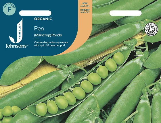 Pea (Maincrop) Rondo Org