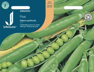 Pea (Maincrop) Rondo Org