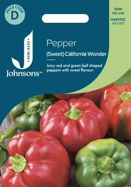 Pepper (Sweet) California Wonder - image 1