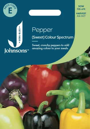 Pepper (Sweet) Colour Spectrum - image 1