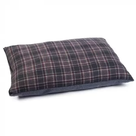 Plaid Pillow Mattress - Large