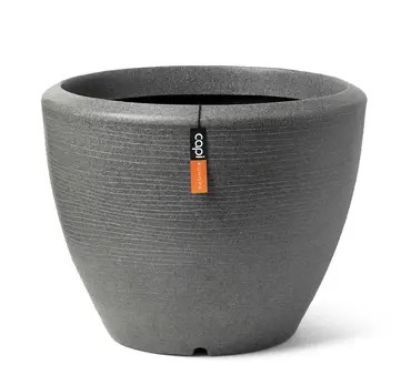 Planter Ball Arc Granite Anthracite 48x35
