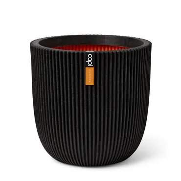 Planter ball Groove NL Black 54x52 - image 1