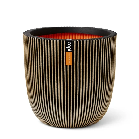 Planter Ball Groove NL Black Gold 54x52  - image 1