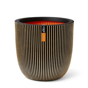 Planter Ball Groove NL Black Gold 54x52  - image 1