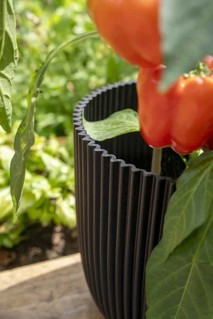 Planter Ball Groove Textile Black - image 2