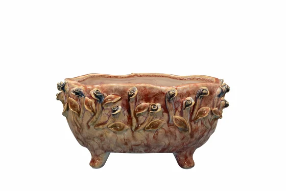 Planter Irene Pastelroze D26X18 H13 - image 1