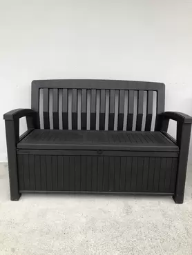 Plastic Bench with Storage - image 3